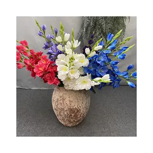 Décorations de cadeaux de saint-valentin fleurs artificielles épée simple orchidée - Product Image 1