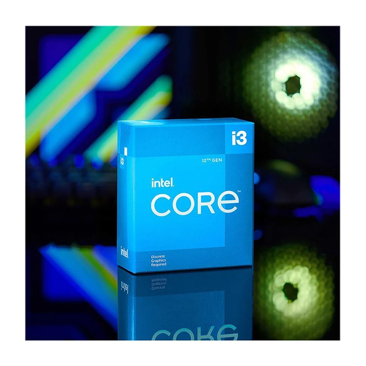Intel Core I3-12100f Desktop Processor - 4 Cores, 8 Threads