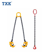 Élingue de chaîne de levage 1 pince de tambour Tonelada crochet en acier au carbone avec ressort intégré pour tambours en plastique et en métal outil de levage sûr
