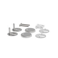 Sunten marque C005 pièces de fixation de siège de toilette charnières en acier inoxydable pour fermeture en douceur