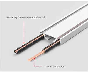 DGLUX nuovo prodotto all'ingrosso guida pista magnetica 48v pista pista <span class=keywords><strong>Led</strong></span> striscia - Product Image 2
