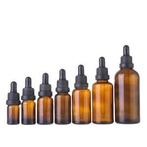 Giá bán buôn dầu cơ thể Chai Thủy Tinh Chai nhỏ giọt cho dầu tóc hổ phách chai thủy tinh nhỏ giọt UV bằng chứng - Product Image 2