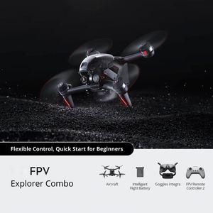 Dron FPV de Marca Original con Campo de Visión Súper Amplio de 150 Grados, Transmisión de Video de 10 km con Gafas FPV V2 - Product Image 4