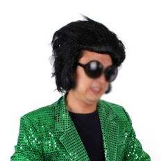 PW-SA Elvis Ware Cosplay capelli lisci alti-Stum per spettacoli di feste per bambini - Product Image 1