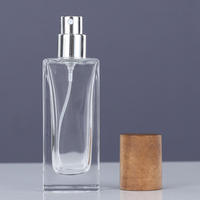 Bouteilles de parfum en verre de luxe en gros de l'usine chinoise, 30 ml, 50 ml, 100 ml, flacons de parfum vaporisateurs portables et réutilisables personnalisables