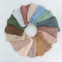 Hijab en modal de bambou respirant, léger et doux, de haute qualité, en coton et viscose, pour femmes musulmanes.