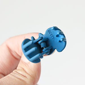 คลิปหนีบผมพลาสติกขนาดเล็กขายส่ง,คลิปหนีบผมสีด้านกรงเล็บเป็ดที่หนีบผมสีลูกกวาดสำหรับผู้หญิง - Product Image 6