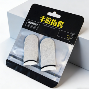 Fundas Protectoras para Dedos de Juego Personalizadas, Fundas Protectoras para Dedos de Fibra Plateada Profesional para Juegos de Teléfono Móvil Pubg <span class=keywords><strong>Freefire</strong></span> - Product Image 3