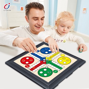 Giáo dục 3 trong 1 chất lượng cao gấp Ludo Hội Đồng Quản trị Trò chơi đồ chơi thiết lập cờ đi du lịch từ cờ vua - Product Image 2
