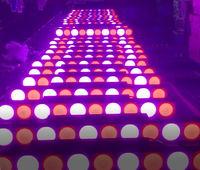 Efek Gambar Kontrol Piksel 10X30W Pencuci Dinding Rgbw Cob Matrix Led Bar Light