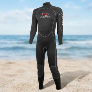 Traje de Neopreno Profesional Aropec de 3mm con Cierre, Personalizado e Impreso, Anti-UV, Impermeable, para Buceo, Pesca Submarina y Otros Deportes Acuáticos - Product Image 3