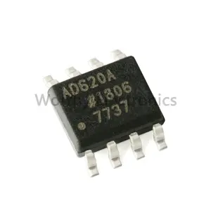 Geïntegreerde Schakelingen Low Power Instrumentatie Versterker Chip Ic AD620ARZ-REEL Mark Ad620a Sop-8 AD620ARZ-REEL7 Elektronische Onderdelen