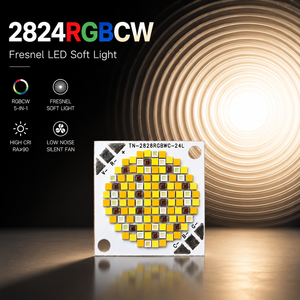 Émetteur LED COB IR 350W 2824 RGBCW sans scintillement haute puissance pour équipement de photographie de studio professionnel et éclairage cinématographique - Product Image 4