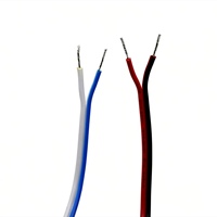 RVB 300V 0,5mm 0,75mm Kupferkern Flaches Zweiadriges Lautsprecherkabel 2-Adriges Kabel für Bau- und Energieanwendungen