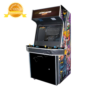 Kích thước đầy đủ 4 Máy nghe nhạc Arcade thẳng đứng đứng lên tủ 32 inch màn hình 10000 + Trò chơi JAMMA Board MAME - Product Image 2
