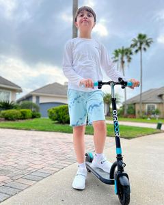 สกู๊ตเตอร์ไฟฟ้า2ล้อสำหรับเด็กอายุ8-12ปีสกู๊ตเตอร์ H40 2ล้อขนาด120W 6.5นิ้ว - Product Image 4
