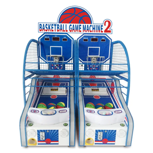 Macchina da Gioco Arcade di Basket a Gettoni Personalizzata Eurostyle <span class=keywords><strong>Jinns</strong></span>, Adatta per Adulti e Bambini, in Acrilico e Metallo - Product Image 1