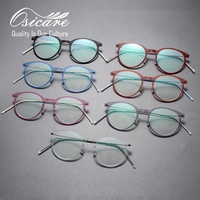 Lentes con Filtro de Luz Azul, Logotipo Personalizado, Gafas en Línea, Gafas Ópticas, Brillen, Gafas de Nylon y Titanio, Gafas de Lujo para Hombre
