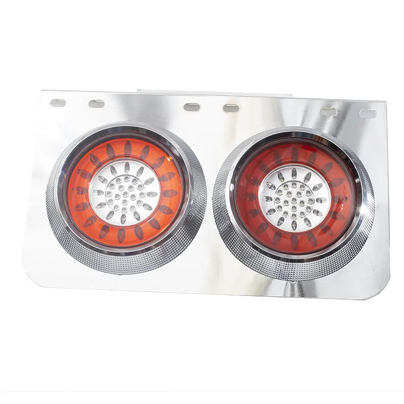 Factory price large round red and white rear tail lights long life auto rear led tail lamp