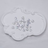 Perles de culture baroques en forme de cœur, blanches, non percées, 12-13 mm, perles lâches irisées pour la fabrication de bijoux, collier, bracelet, boucles d'oreilles DIY