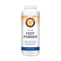 Poudre déodorante pour pieds et chaussures, contrôle des odeurs, absorption de la transpiration, 50%-80% d'ingrédients actifs, modèle 0258 pour chaussures et chaussettes