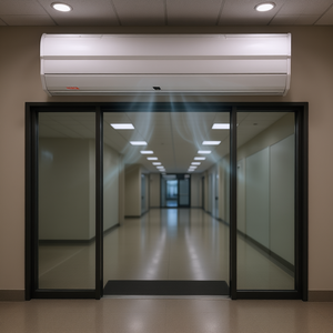 Vevor Cortina de Aire Comercial de 36 Pulgadas, Montada en Pared, Ventilador Eléctrico de Alta Potencia para Puertas Interiores, Uso Rudo, 110V - Product Image 2