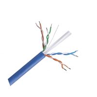 Câble Cat. U/UTP 24AWG en cuivre pur, 30 m, 40 m, 30 mètres, 10 pieds, 4 paires, 4p Câble Ethernet LAN Cat 6