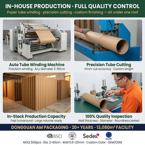 Custom Yarn Paper Tube Core High Precision Textile Industrial Paper Core OEM Manufacturer MOQ 300pcs - Product Image 6