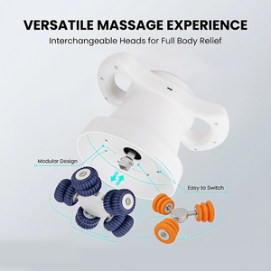Dispositivo de masaje anticelulítico portátil con control inteligente de velocidad y batería recargable, dispositivo de masaje por vibración - Product Image 4