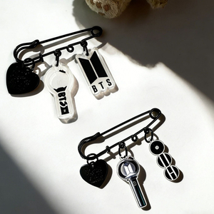 Custom Acrylic Support Stick Cartoon Plane Clothes Bag Ami Stick Pin Brooch Accessories Souvenir Gift - Product Image 2