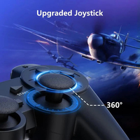 Control Inalámbrico CTHTBZ para PS2/PS1, Gamepad con Doble Vibración para Playstation 2, Joystick USB para PC y Consola de Juegos
