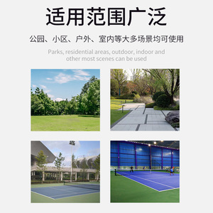 Balle de pickleball fluorescente moulée par injection TPE, 74 mm, 40 trous, verte translucide, pour entraînement intérieur/extérieur, adultes, tous niveaux - Product Image 2