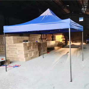 Gazebo pliable d'extérieur 3x6m, résistant, imperméable, pour salon professionnel, avec structure <span class=keywords><strong>en</strong></span> aluminium et piquets avec sacs <span class=keywords><strong>de</strong></span> <span class=keywords><strong>sable</strong></span> - Product Image 5
