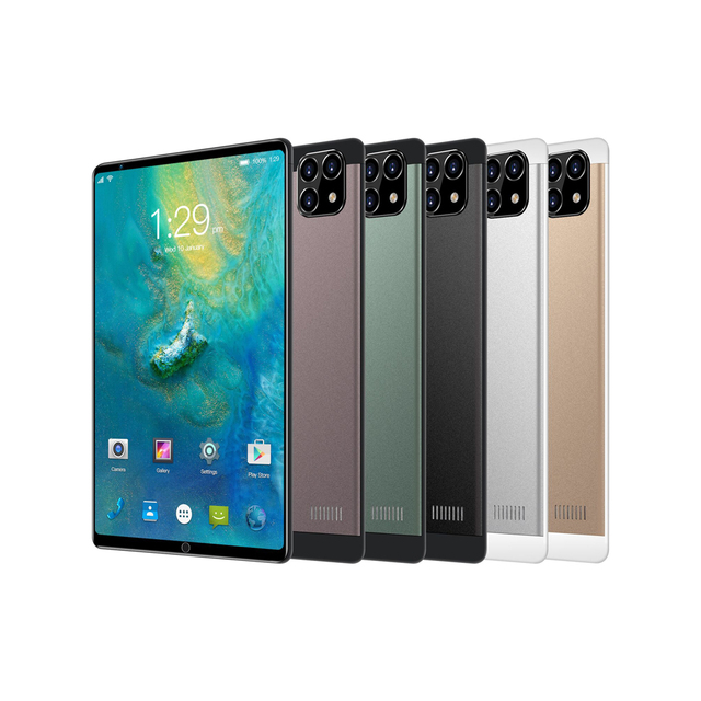GMS Tablet 8 Inch 4G Phablet Sim Card Slot Android 9.0 10  4G FDD LTE IPS 4G Phone Call Tablet