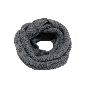 Real precio <span class=keywords><strong>bajo</strong></span> de la fábrica para <span class=keywords><strong>el</strong></span> invierno de 100% acrílico gris hermoso silenciador de cuello - Product Image 2
