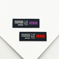 Insigne en caoutchouc PVC souple personnalisé 3D imprimé Technics logo en caoutchouc en forme de rouleau