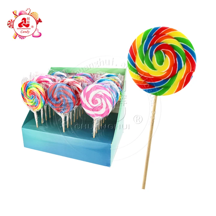 rainbow lollipop