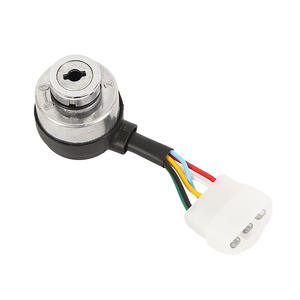 Llave de arranque eléctrico con carcasa de aluminio de seis cables y cerradura de encendido para piezas de generadores de gasolina - Product Image 2