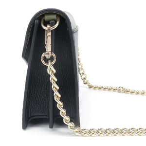 Custom Fashion Pebbled Texture Flap Crossbody Bag Metal Chain <b>Strap</b> Evening Clutch Purse - Product Image 4