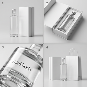 Coffret Cadeau Bouteille de Whisky Vide Motif <span class=keywords><strong>Ardoise</strong></span> 750ml, Étui Rigide de Luxe pour Spiritueux Texture Pierre, Contenant à Vin <span class=keywords><strong>et</strong></span> Verre - Product Image 4