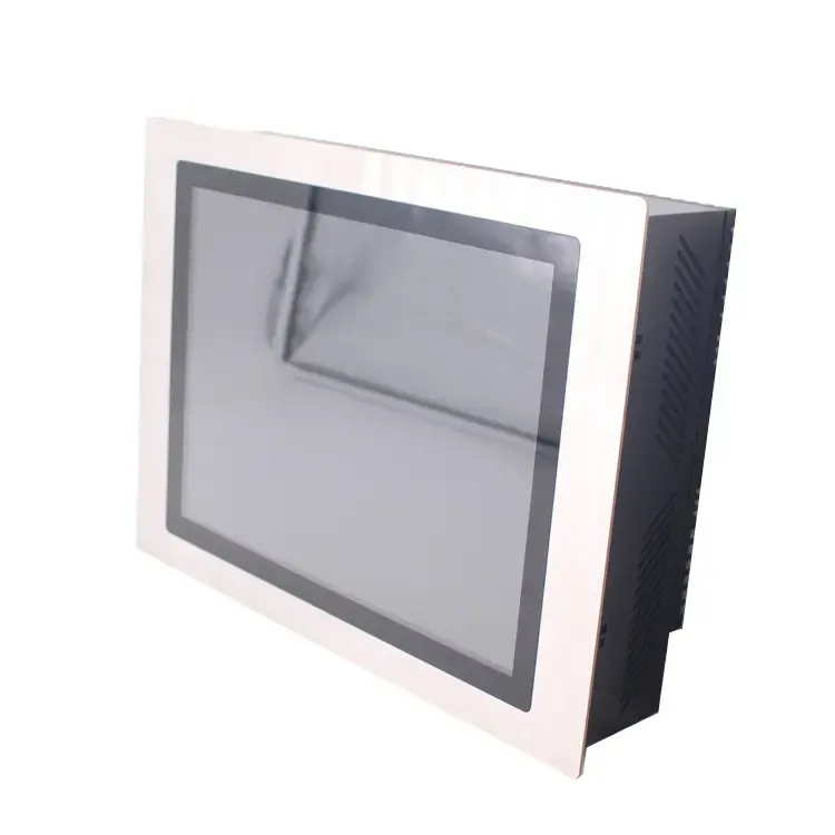 PC Touch Screen alimentato POE industriale tutto In un Pc con porte seriali RS485 RS422 Dual LAN