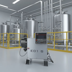 Pompe doseuse numérique portable à diaphragme avec moteur BLDC, en acier inoxydable, étanche IP65, 0-120 L/H, pour traitement de l'eau propre - Product Image 5