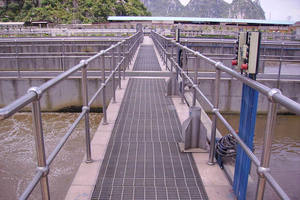 Grille de drainage de sol en acier inoxydable <span class=keywords><strong>Plaque</strong></span> de couverture de canal de grille en acier galvanisé à chaud, galerie de pipeline de quai de centrale électrique. - Product Image 3