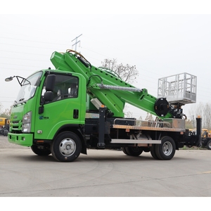 New 42 Meter tự động xe tải thủy lực gắn trên không Kính thiên văn truy cập thang DIESEL nhiên liệu xô Nâng Nền tảng làm việc trên không - Product Image 4