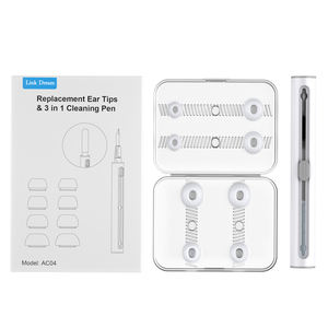 Kit de nettoyage <span class=keywords><strong>3</strong></span>-en-1 AC04 en gros avec embouts de remplacement en silicone pour <span class=keywords><strong>AirPods</strong></span> Pro 1/2 avec trous de réduction du bruit - Product Image 5