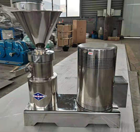 Broyeur colloïdal haute performance en acier inoxydable pour la production de beurre de cacahuète, de pâte de noix, de soja et d'engrais liquide
