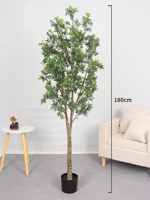 Bonsaï artificiel d'extérieur de haute qualité, Murraya Paniculata, petit arbre décoratif en plastique pour la remise des diplômes, Pâques, nouveau bonsaï