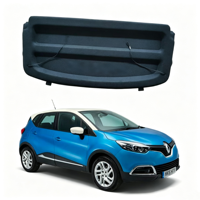 Accessoires de voiture en stock, couvre-coffre en fibre de verre pour Renault Captur 2015-2018