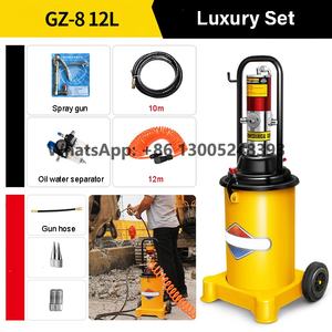Bomba <span class=keywords><strong>de</strong></span> inyector <span class=keywords><strong>de</strong></span> grasa <span class=keywords><strong>de</strong></span> alta presión portátil multifunción 12L 20L, bomba <span class=keywords><strong>de</strong></span> grasa <span class=keywords><strong>de</strong></span> cubo eléctrico, bomba <span class=keywords><strong>de</strong></span> grasa automática, lubricador eléctrico - Product Image 4