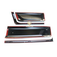 Kit de conversion de carrosserie de camionnette, plaque de protection de carrosserie en ABS, revêtement des portes latérales pour Navara Np300 2015-2021